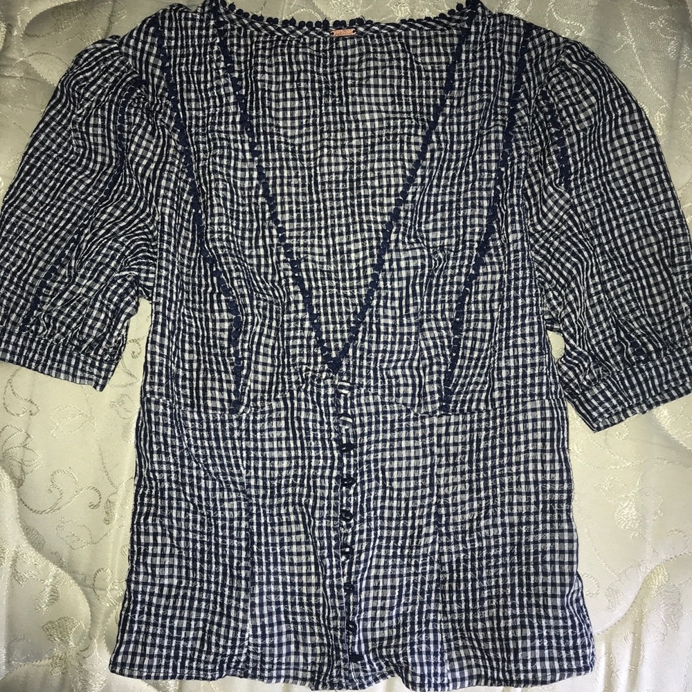 Free people button down top
